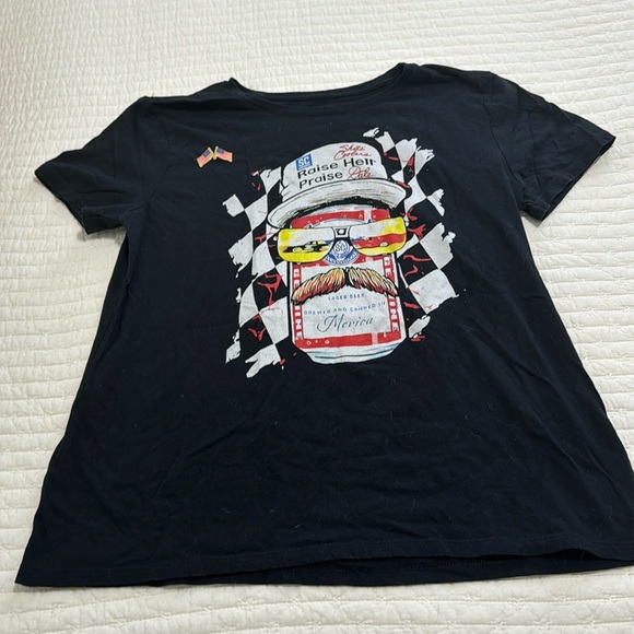 Tops - NWOT raise hell, praise Dale t shirt